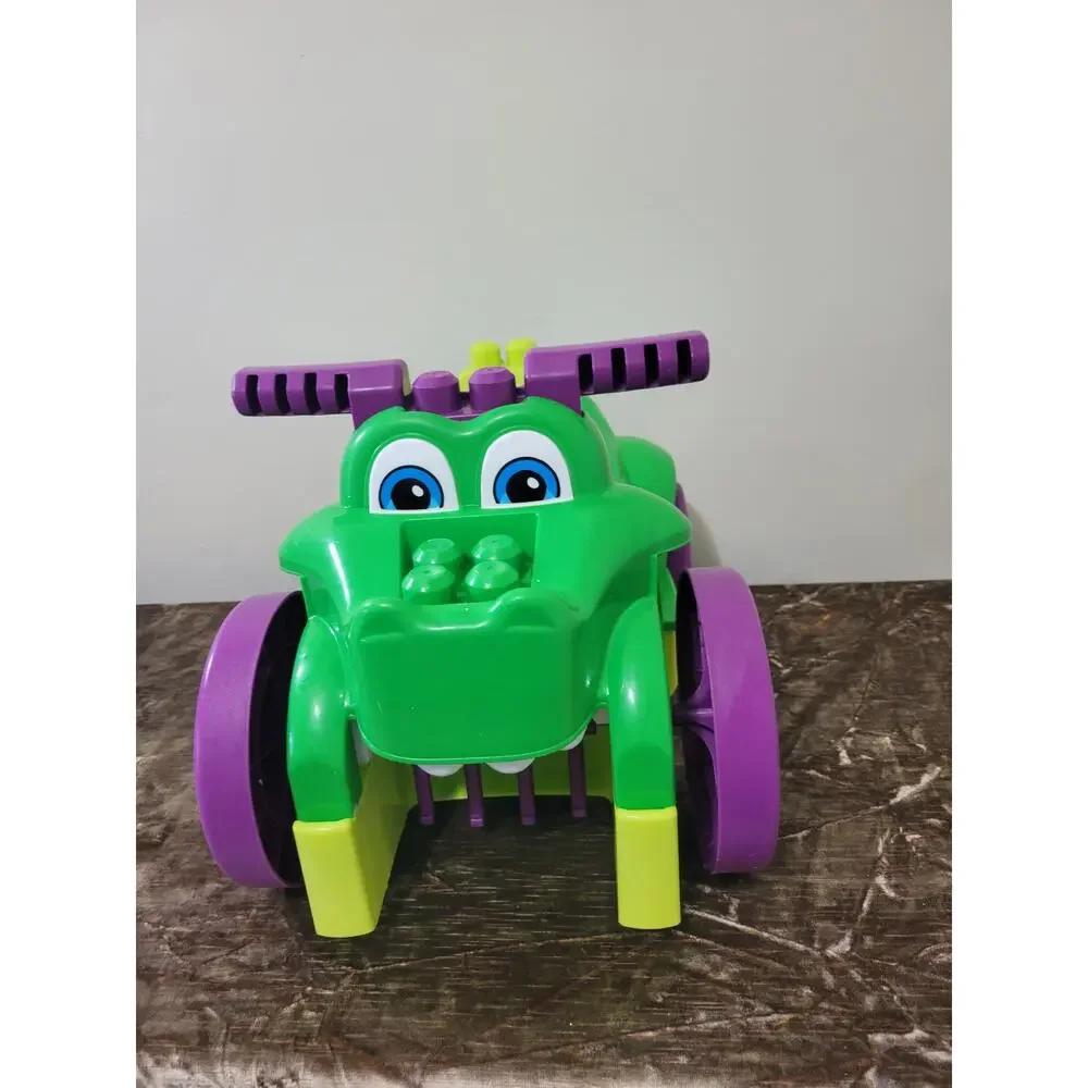 Mega Bloks Ride- Truck + Large Tub of First Builders Blocks (100+ pcs)